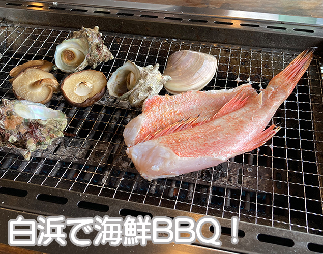 ぶらり白浜海鮮BBQの旅【とれとれ市場】～南紀白浜～