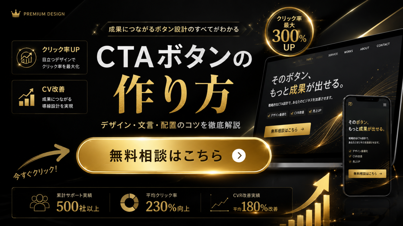 CTAボタンの作り方｜クリック率が変わるデザイン・文言・配置のコツを徹底解説 - NS GRAPHICS