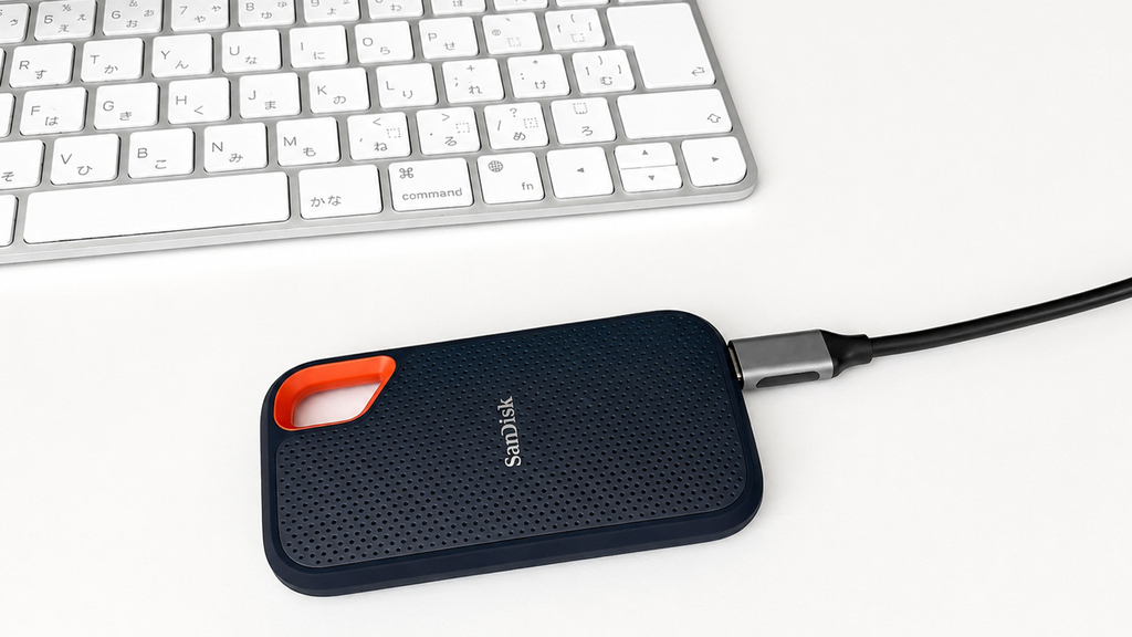 SanDisk SSD 1TB コンパクトさ