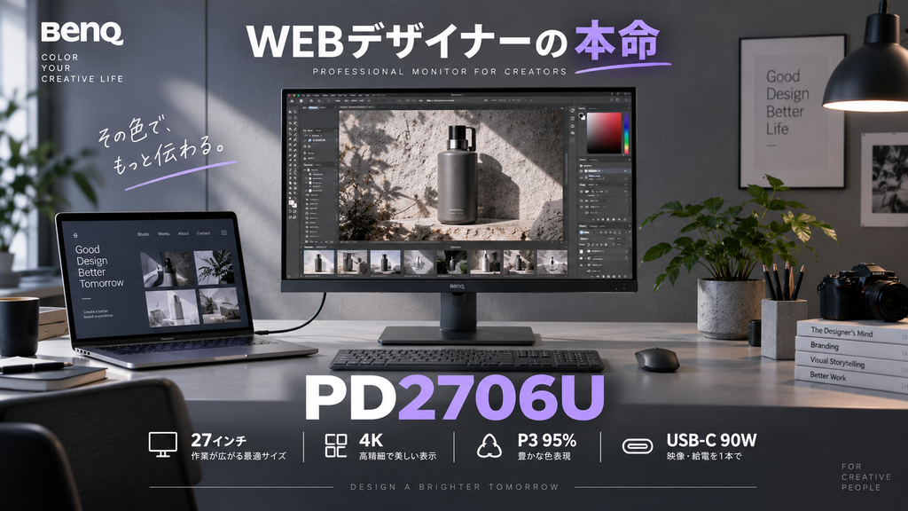 PD2706U｜27インチ4Kの本命候補